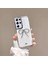 Samsung Galaxy S21 Ultra Uyumlu Kılıf Zebana Bow Silikon Kılıf Şeffaf 1