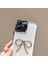 Realme C53 Uyumlu Kılıf Zebana Bow Silikon Kılıf Şeffaf 2