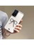 Oppo A55 Uyumlu Kılıf Zebana Bow Silikon Kılıf Şeffaf 3
