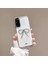 Samsung Galaxy S20 Fe Uyumlu Kılıf Zebana Bow Silikon Kılıf Şeffaf 1