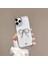 Apple iPhone 11 Pro Max Uyumlu Kılıf Zebana Bow Silikon Kılıf Şeffaf 1