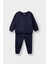 Erkek Bebek 2'li Takım Basic Düz Sweatshirt Eşofman Altı E8434A525WN 1