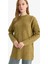 Relax Fit Bisiklet Yaka Triko Kazak Tunik F4530AX25WN 3