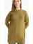 Relax Fit Bisiklet Yaka Triko Kazak Tunik F4530AX25WN 4