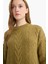 Relax Fit Bisiklet Yaka Triko Kazak Tunik F4530AX25WN 5