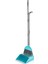 Turkuaz Katlanabilir Profesyonel Ev Süpürgesi ve Faraş Seti, Şık ve Kullanışlı Seçenek 3