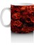 Kırmızı Güllerle Çevrili Solgun Yüz – Hediyelik Kahve Kupası 2
