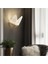 Modern Kelebek Tasarımlı Duvar LED Aplike, Rose Gold ve Sarı Detaylarla Şık Dekorasyon. 1