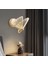 Modern Kelebek Tasarımlı Duvar LED Aplike, Rose Gold ve Sarı Detaylarla Şık Dekorasyon. 3