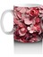 Pembe Gül Denizi Üzerine Beyaz Maske – Hediyelik Kahve Kupası 2