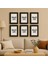 15X21 cm Pvc Camlı Plastik Siyah Boş Çerçeve Fotoğraf Çerçevesi Masaüstü ve Duvar Kullanımı 12 Adet 5