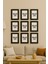 15X21 cm Pvc Camlı Plastik Siyah Boş Çerçeve Fotoğraf Çerçevesi Masaüstü ve Duvar Kullanımı 12 Adet 6
