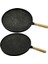 Çift Taraflı Döküm Granit Bazlama - Gözleme Tası 36CM (5047) 1