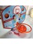 Ahşap Gövdeli Fileli Basketbol Potası ve Top Seti | 40X47 cm Asılabilir Duvar Tipi Çocuk Basket Seti 4