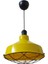 Şık Sarı Metal Kafesli Dekoratif Avize, 30 cm 1