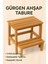 Gürgen Ağacından Ahşap Basamak/ Tabure 1