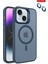 Apple Iphone 15 Uyumlu Kılıf Standlı Mat Magsafe Özellikli Lens Hediyeli 1