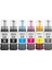 Epson T115 (115) Epson Ecotank L8160 Epson Ecotank L8180 Uyumlu 6 Renkli Muadil Mürekkep Seti 70'er ml 5