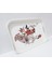 Çay Tepsi 34X24X3.5 cm Desenli Plastik Dikdörtgen Çay Kahve Tepsisi Sunum Tepsi 1