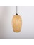 Bej Bambu Avize 23X37 Cm, Şık ve Doğal Aydınlatma Için Ideal. 1