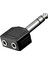 6.3 mm Stereo Erkek / 3.5 mm St x 2 Dişi Çevirici Jack (5047) 1