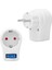 16816 Tekli Beyaz Anahtarlı Akım Korumalı Priz (10A-2510W) (Internet Satışı 100 Tl Altı Yasak) (5047) 2