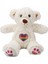 Gökkuşağı Kalpli Peluş Ayı 30 Cm. 1