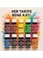 Gıda Boyası Seti Sıvı 10 Adet 10 Renk 10 ml x 10 Adet Su Bazlı Likit Gıda Boyaları 10 Lü Set 2
