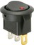 Pano Tip Yuvarlak Işıklı Anahtar On-Off 12VOLT Kırmızı (IC-132E) (5047) 1