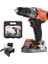 BLD682D1XK-QW 18V Powerconnect™ Kömürsüz Şarjlı Matkap/vidalama (1 x 2.0AH Akü, 1A Şarj Cihazı ve Kitbox Ile) 2