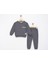 Erkek Çocuk Yazılı Nakışlı Eşofman Takımı 2
