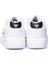 Beyaz-Siyah Unisex Hafif Esnek Spor Ayakkabı 900725 4