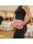 Çizgili Kanvas Kumaş Astarlı Burslu Clutch Çanta–günlük,gece,plaj ve Makyaj Çantası Kullanımlı 5