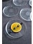 6 Parça Desenli Cam Mini Tatlı ve Pasta Tabağı Seti, 16CM, Kahverengi 3
