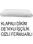 %100 Pamuk Petek 2 Adet Sırt Minderi Kılıfı 3