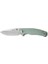 Slashkin Flipper & Thumb Stud Knife Natural G10 Handle Çakı 1