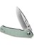 Slashkin Flipper & Thumb Stud Knife Natural G10 Handle Çakı 4
