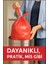 30 Adet Çilek Kokulu Büzgülü Orta Boy Avantaj Paket Çöp Poşetleri Çöp Torbaları 55X60 cm 4