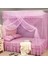Ev Öğrenci Yurdu Için Tek Kapılı Kare Cibinlik Çatı, Boyut: 1,5x2,0x1,8 Metre (Pembe) (Yurt Dışından) 1