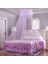 Ev Tipi Dairesel Asma Tavan Cibinlik Prenses Çadırları (Açık Mor) (Yurt Dışından) 1