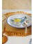 Renkli Ege Pasta Tabağı 20 cm 4'lü Set, Şık ve Kullanışlı Ev Dekoru. 5
