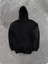 Kapüşonlu Üç Iplik Penye Basic Sweatshirt - Siyah 1