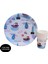 Denizci Karton Tabak Bardak 8 Li Set 1