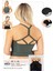 Iç Giyim Polyester Dalgıç Kumaş Pedli Crop Atlet 1