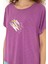 Kadın Mor Tişört 50284355-VR038 7