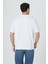 %100 Pamuk Erkek Relax Fit Rahat Kalıp Bisiklet Yaka Basic Düz Kısa Kollu Baskılı Tişört TNT-001 5