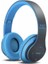 P47 Bluetooth Kulak Üstü Kulaklık Mavi 1