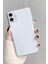 Iphone 11 Uyumlu Desenli Lüx Şeffaf Silikon Kılıf Şeffaf 3