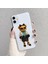 Iphone 11 Uyumlu Desenli Lüx Şeffaf Silikon Kılıf MNL23 5