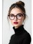 Cat Eye Blue Block Mavi Işık Korumalı Gözlük Optik Uyumlu 1
